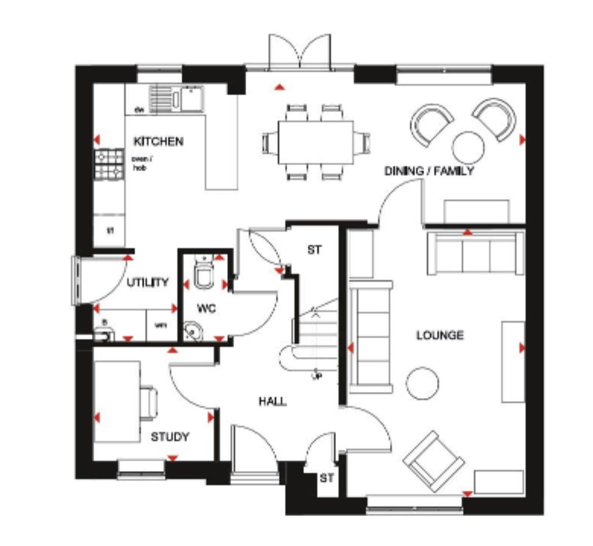 VPN security application on laptop and smartphone